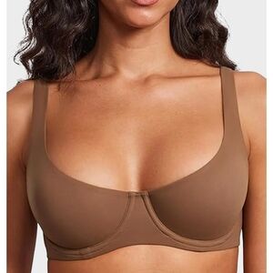 Comfortable Brown Underwire Bra - Women Intimates